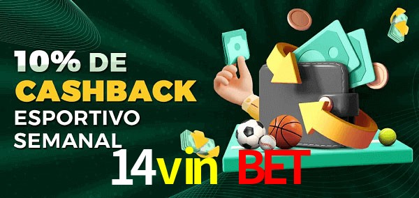 10% de bônus de cashback na 14vin bet